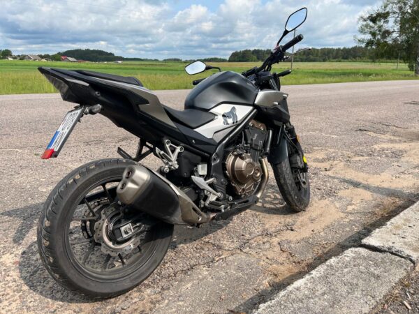 Honda CB500 2020 street tipo motociklo nuoma Vilniaus rajone