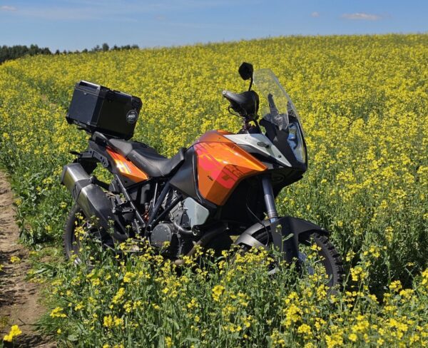 KTM Adventure 1190 kelioninio motociklo nuoma Vilniuje