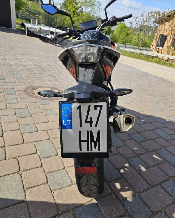 KTM Duke390 motociklo nuoma Vilniuje