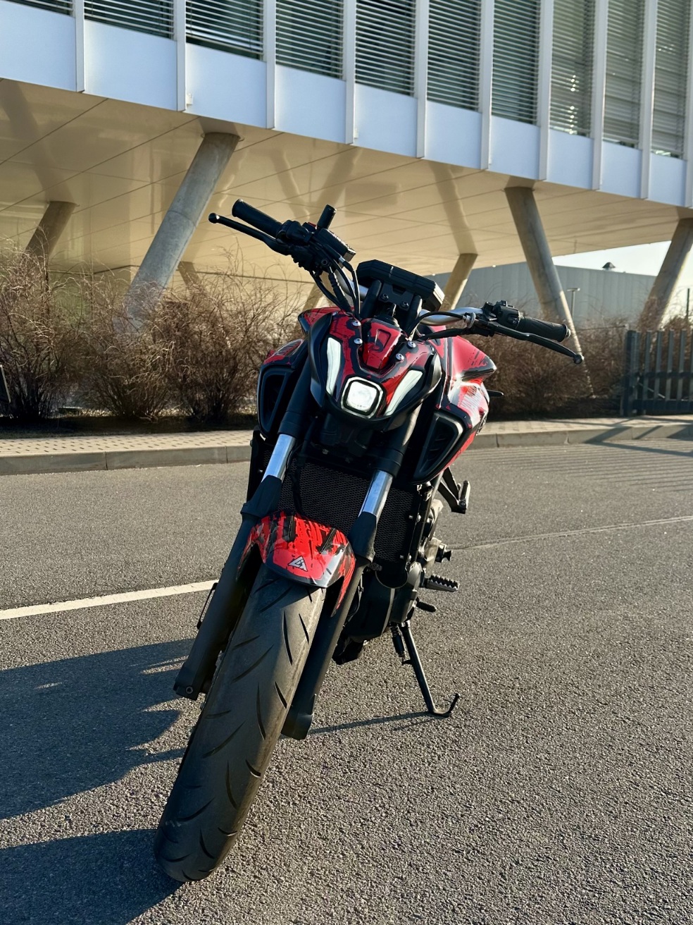 Yamaha MT07 motociklas nuomai Vilniuje