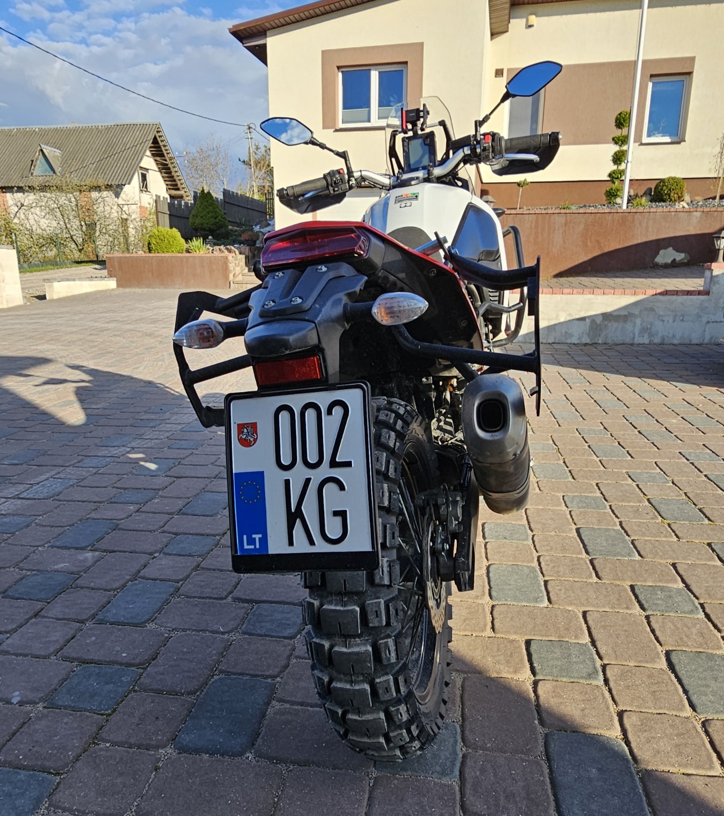 Yamaha Tenere700 motociklo nuoma Vilniuje
